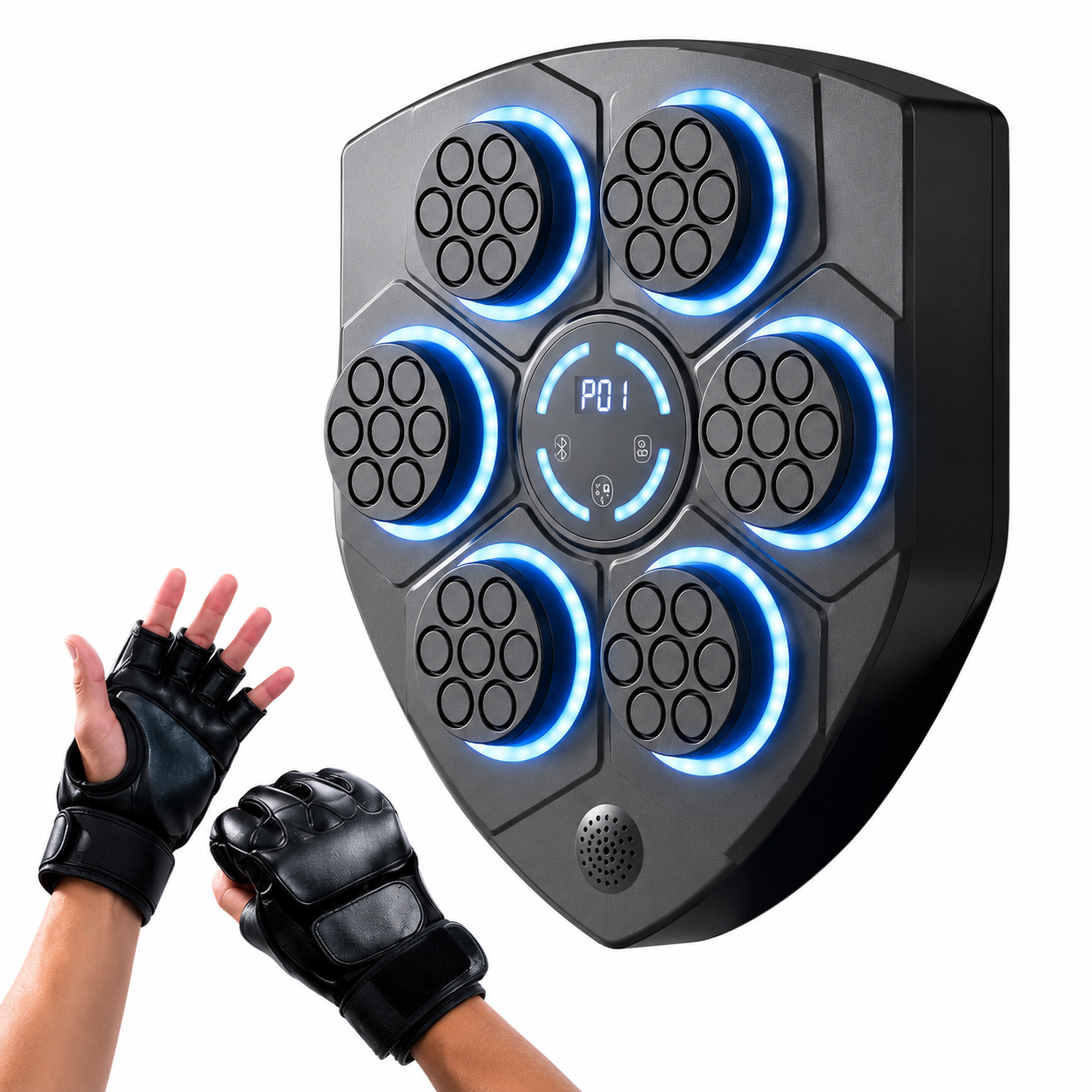 Cible de Boxe Musicale Interactive