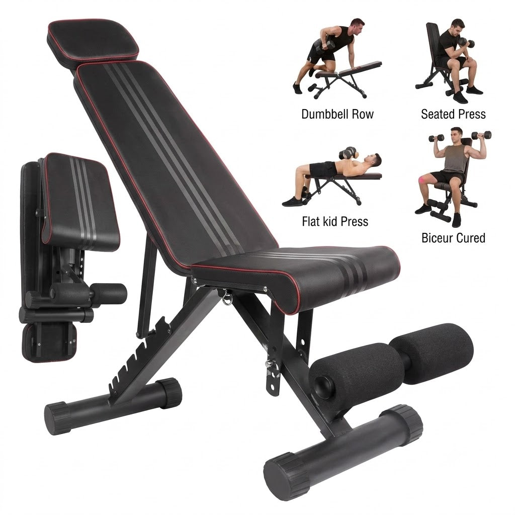 Banc de Musculation Pliable