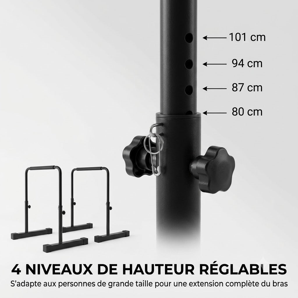 Barres Parallèles de Musculation – Stabilité et Performance