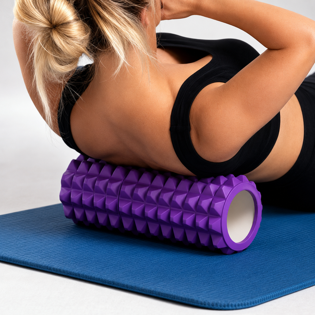 Rouleau de Massage en Mousse pour Yoga et Fitness