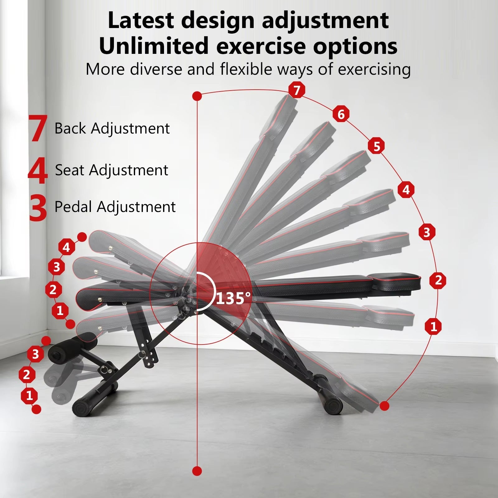 Banc de Musculation Pliable