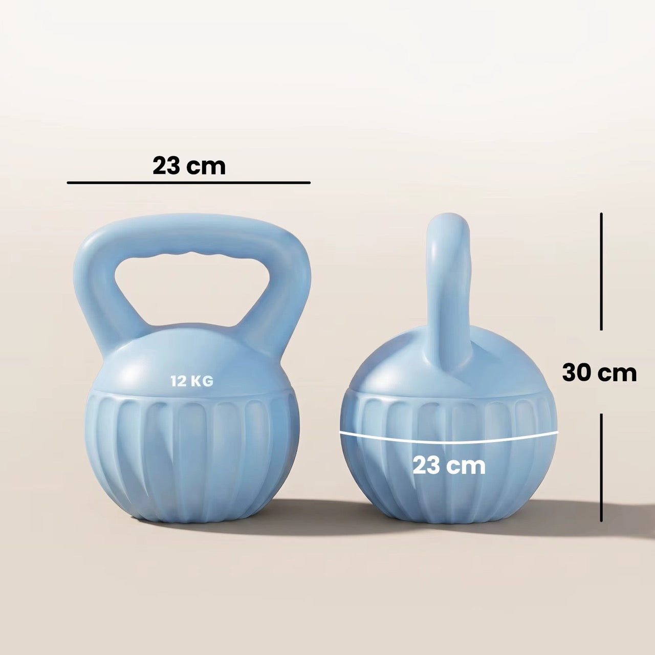 Kettlebell – 10, 12 ou 14 kg