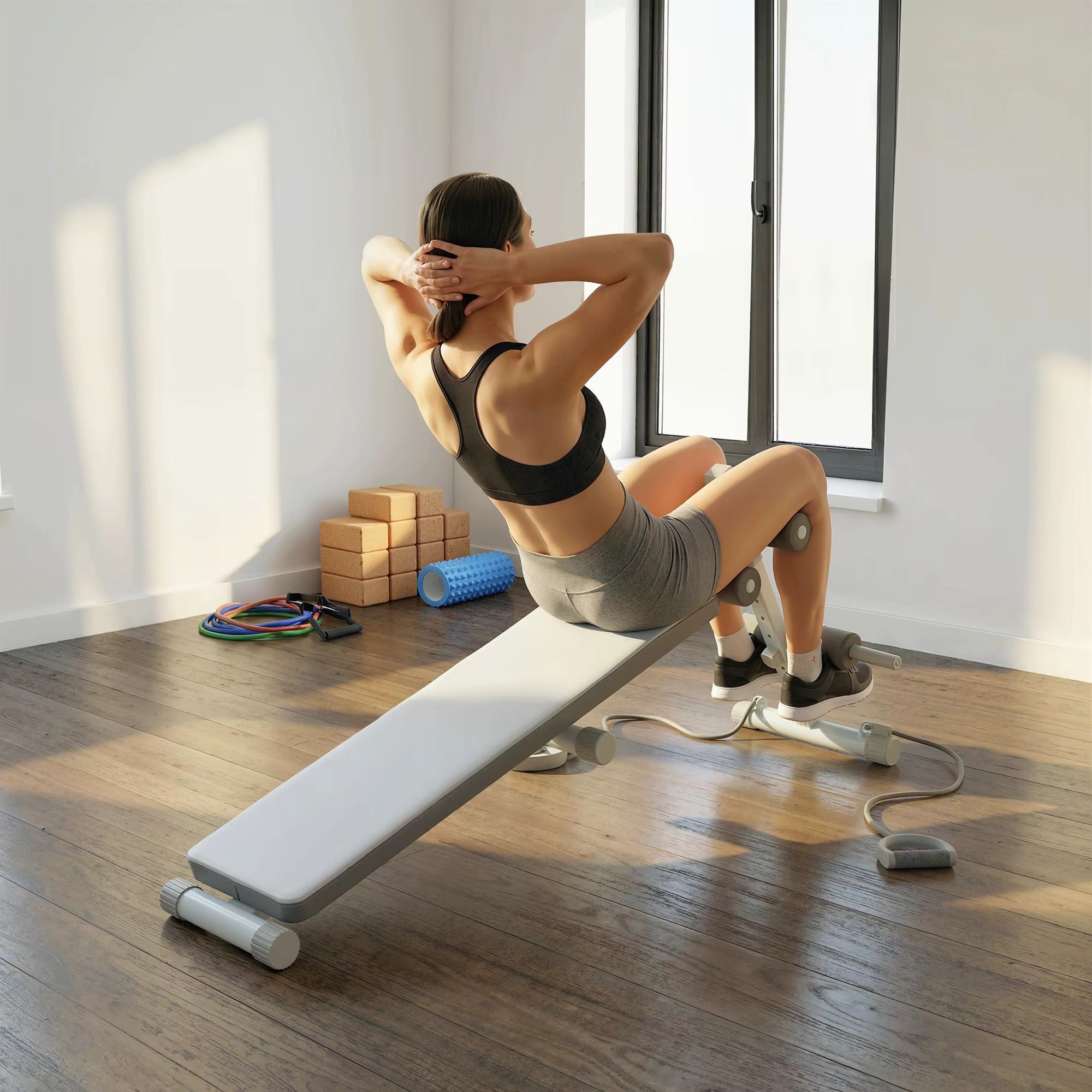 Banc de Musculation Réglable – Polyvalence et Confort