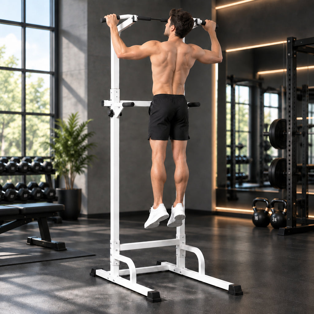 Power Tower – Station Traction et Dips Réglable
