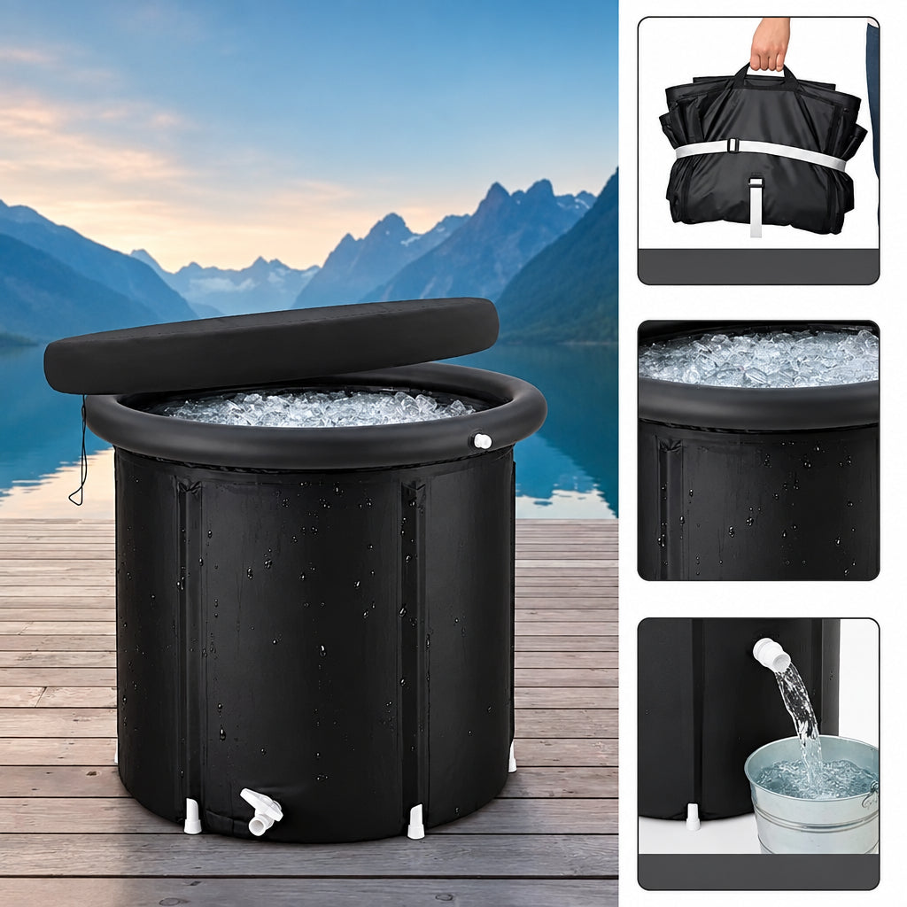 Bain Froid Portable Gonflable Pliable