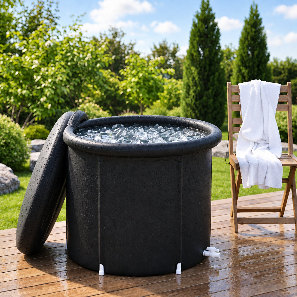 Bain Froid Portable Gonflable Pliable